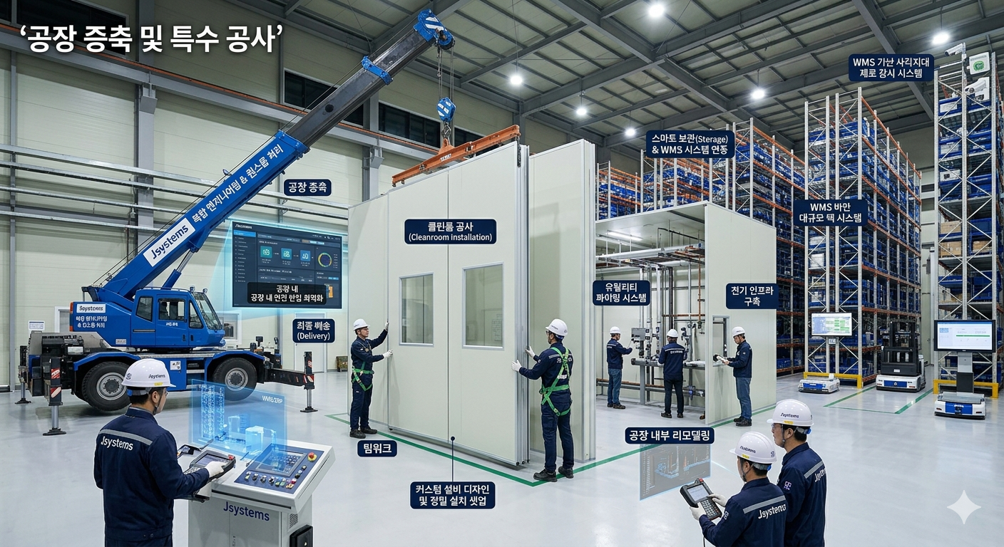 Factory Expansion and Cleanroom Installation